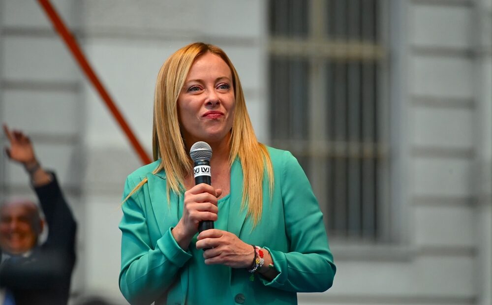 Giorgia Meloni e Donald Trump durante la cena di lavoro ad Ankara