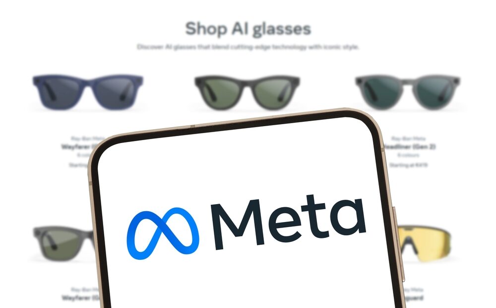 Occhiali smart di Meta in fase di sviluppo