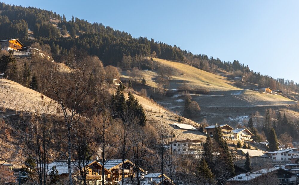 Neve alpina in fase di scioglimento
