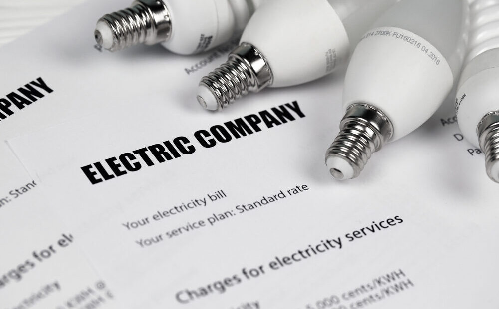 Prezzi dell'elettricità in aumento