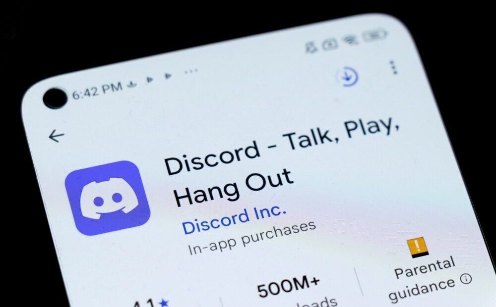 Screenshot dell'interfaccia di Discord con il Game Mode attivato