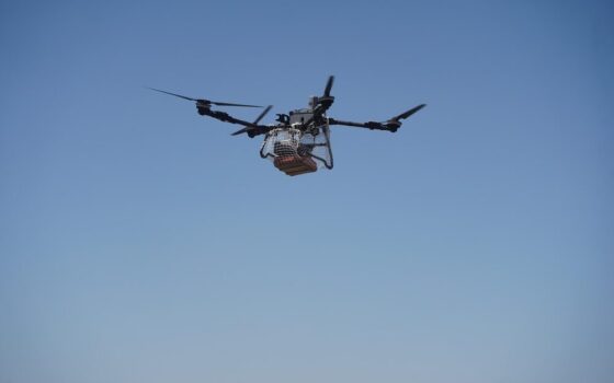 Drone cargo in azione nei rifugi alpini
